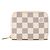 LOUIS VUITTON - Zippy Geldbörse Louis Vuitton aus Damier Azur Canvas Beige