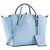 GUCCI - Borsa Swing mini Gucci in pelle martellata blu jeans - vista 2