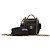 CHANEL - Borsa a tracolla Micro Vanity Cargo Chanel in pelle martellata nera Nero - vista 10