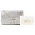 DIOR - Bolso Clutch Montaigne de Cuero Micro Cannage Plateado Metálico - vista 8