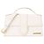 JACQUEMUS - Borsa a Spalla Bambino Jacquemus in Pelle Liscia Bianca Bianco