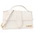 JACQUEMUS - Borsa a Spalla Bambino Jacquemus in Pelle Liscia Bianca Bianco - vista 2