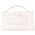 JACQUEMUS - Borsa a Spalla Bambino Jacquemus in Pelle Liscia Bianca Bianco - vista 3