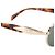 Etiquette PRADA - Occhiali da sole Prada in metallo dorato e acetato marrone D'oro - vista 3