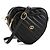 GUCCI - Borsa a tracolla GG Interlocking Heart Gucci in pelle nera liscia Nero - vista 2