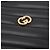 GUCCI - Borsa a tracolla GG Interlocking Heart Gucci in pelle nera liscia Nero - vista 5