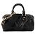 LOUIS VUITTON - Borsa a tracolla Papillon BB Bubblegram Louis Vuitton in pelle nera edizione limitata Nero