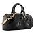 LOUIS VUITTON - Borsa a tracolla Papillon BB Bubblegram Louis Vuitton in pelle nera edizione limitata Nero - vista 2