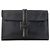 HERMÈS - Pochette Jige Hermès in pelle epsom blu navy vintage