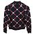HERMÈS - Grand Tralala Sweatshirt aus roter und blauer Baumwolle (Größe 36) Marineblau - Ansicht 2