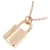Hermès Hermes Kelly Cadenas Au750 Necklace Golden  - view 4