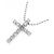 Autre Marque Collana con croce di diamante in oro bianco Au750 Argento - vista 3