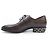 Leder Schuhe JIMMY CHOO Braun - Ansicht 2