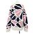 Top de cachemira de Chanel Negro Rosa Blanco - vista 2