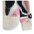 Top de cachemira de Chanel Negro Rosa Blanco - vista 7