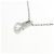 Autre Marque Collana in diamante Pt900 Pt850 Argento - vista 4