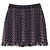 Timeless Gonna in cotone e nylon Chanel Coco Mark Blu Multicolore Blu navy - vista 2