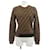 Fendi Strickware Braun Schwarz