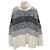 Autre Marque Weit geschnittenes Strickpullover mit Farbverlaufskante CLANE Braun Roh