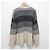 Autre Marque Weit geschnittenes Strickpullover mit Farbverlaufskante CLANE Braun Roh - Ansicht 2