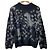 ISSEY MIYAKE IM03KN296 Mohair-Strickpullover Schwarz