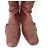 Autre Marque Botas Largas de Cuero TO&CO Castaño - vista 2