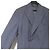 Abrigo largo cruzado de mezcla de seda Dior Homme Castaño - vista 3