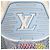 Sneakers basse Louis Vuitton Trainer Blu Blu chiaro - vista 11