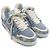 Sneakers basse Louis Vuitton Trainer Blu Blu chiaro - vista 3