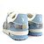 Sneakers basse Louis Vuitton Trainer Blu Blu chiaro - vista 4