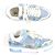 Sneakers basse Louis Vuitton Trainer Blu Blu chiaro - vista 6