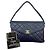 Chanel Handtasche aus gestepptem Lammleder Blau Marineblau