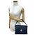 Chanel Handtasche aus gestepptem Lammleder Blau Marineblau - Ansicht 4