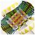 Marni Woven Micro Basket Handtasche aus Polypropylen Mehrfarben Grün - Ansicht 6