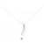 Autre Marque Collana in diamante in oro bianco Au750 Argento