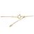 Autre Marque Collana con pendente in diamante Au750 D'oro - vista 5