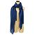 Dolce & Gabbana Cachecol de cashmere Dolce&Gabbana GQ241E Azul - vista 7