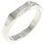 Bulgari Bvlgari Infinito Platin-Diamantring Größe 8 Silber
