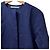 Abrigo sin cuello de lino Theory Luxe Azul - vista 2