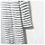 Autre Marque Abrigo de primavera ef-de Stripe Castaño Blanco - vista 4