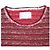 Autre Marque CHALECO DE LANA METÁLICO OVERSIZE JUVENILE HALL ROLLCALL 23AW Roja - vista 5