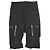 Autre Marque incarnation Shorts aus Polyamid Nylon Elastan Schwarz
