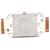 Montre en acier inoxydable Cape Cod d'Hermès Blanc  - vue 3