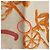 Bufanda de seda Horse & Carriage de Coach Rosa Beige - vista 8