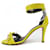 Céline Celine Sandalen Gelb  - Ansicht 2