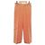Pantalones de algodón Clou de Sell Hermès 36 Naranja