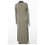 Theory CREPE STRICKRIPP LANGES KLEID Grün Khaki - Ansicht 2