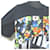 Autre Marque MSGM Patchwork T-Shirt Kleid Schwarz - Ansicht 5