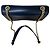 Borsa a spalla in pelle con catena Paul Smith Blu - vista 5