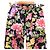 Dolce & Gabbana Weite Cargo-Hose mit Blumenmuster von Dolce&Gabbana Schwarz - Ansicht 3